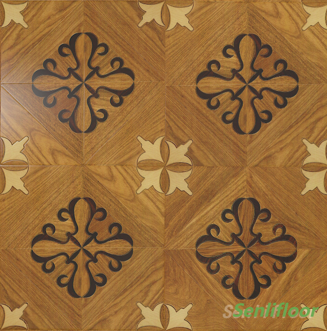 8mm,10mm,12mm EIR synchronized Parquet wood flooring /laminate flooring